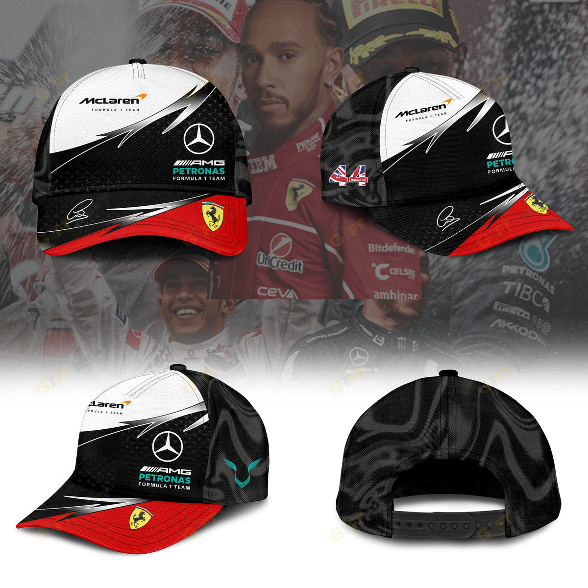 LW 20 Seasons in Formula One Premium Hawaiian Shirt